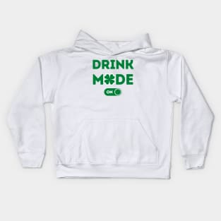 Drink mode on Kids Hoodie